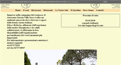 Desktop Screenshot of osteriavillatara.com